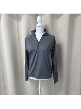 Boulder Gear Gray Quarter-Zip Pullover Size XL